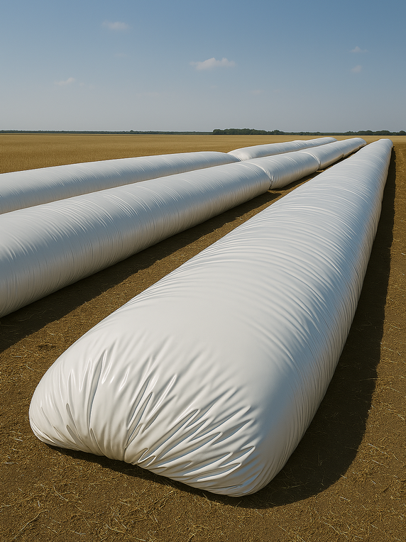 Бізнес-план зберігання зернових в полімерних рукавах. Економний варіант зберігання збіжжя (пшениця, жито, ячмінь) на полях. Переробка зерна. Економічна ефективність і переваги використання